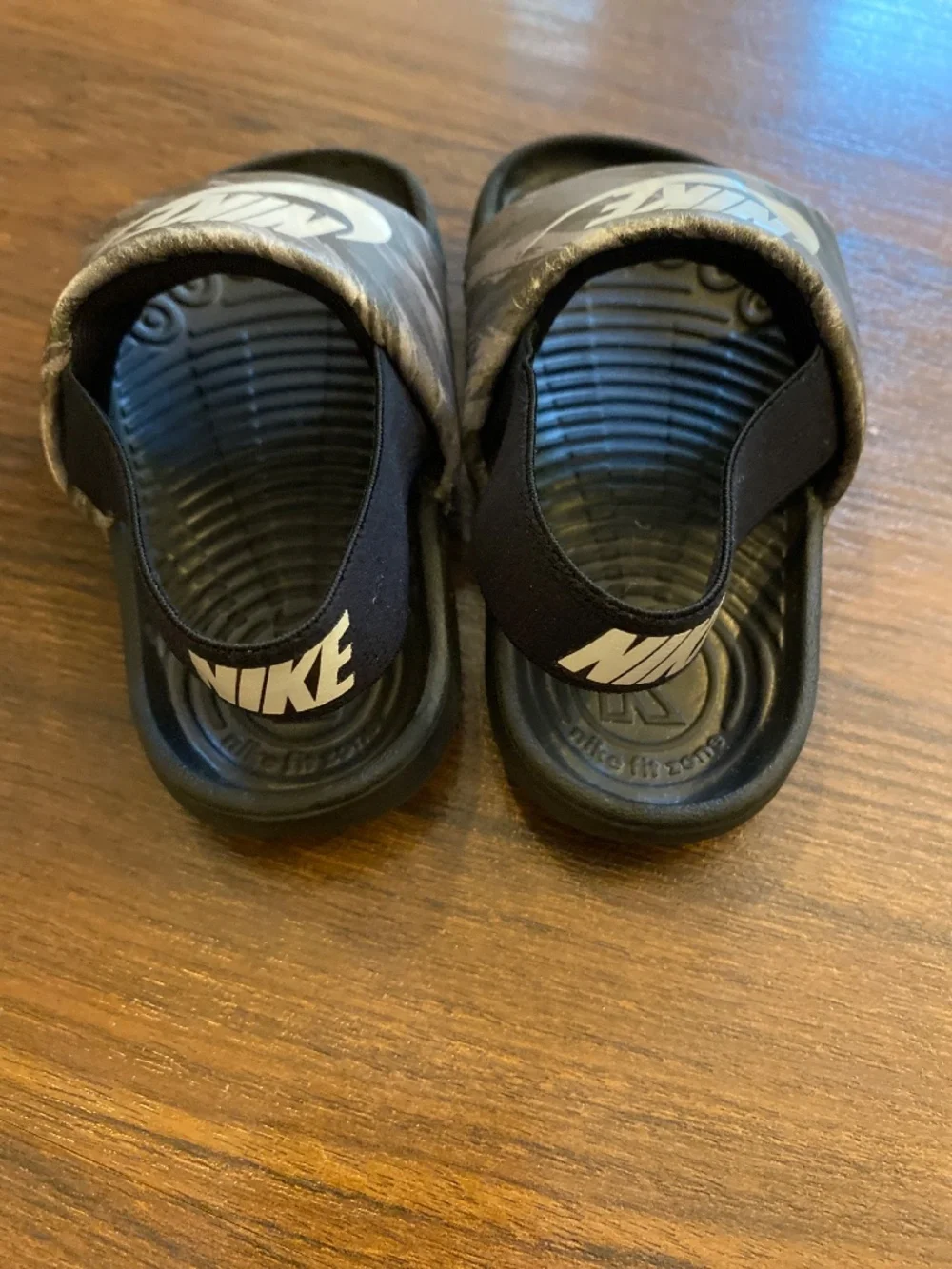 Nike baby slides